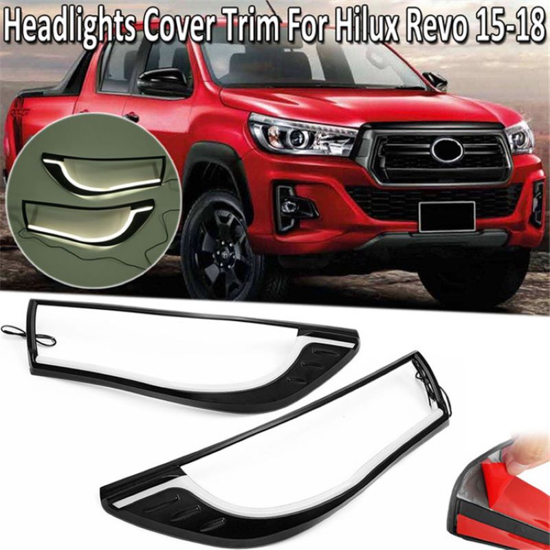 Luce diurna per Toyota Revo/Toyota Hilux 2015~2018,copertura frontale per Toyota Revo/Toyota Hilux 2015~2018